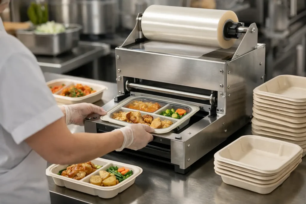Sugarcane Bagasse Food Trays for Prepared Meals
